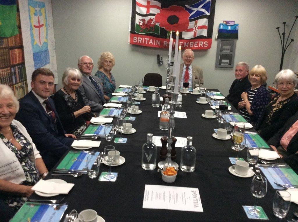 Jean Drew, Ayden Webster(grandson), Denise Webster, Eric Webster, Joan Pemberton, Harry Beresford, Roy Kerrigan, Margaret Kerrigan & Sylvia Fallas